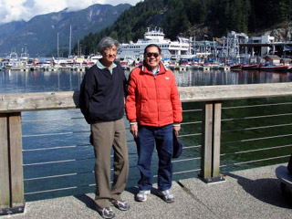 Bill & Arthur at Horseshoe Bay